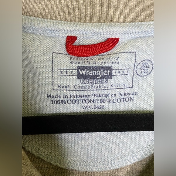 Y2K wrangler polo style shirt VGUC - Picture 2 of 6